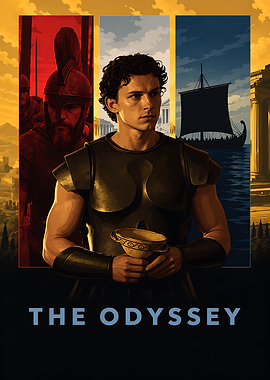The Odyssey Tom Holland Poster