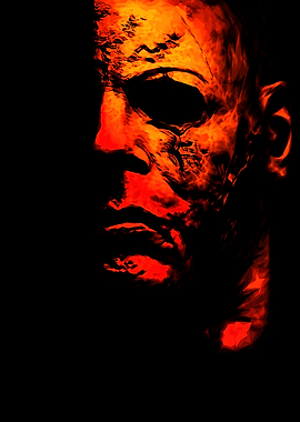 Michael Myers Halloween Horror Portrait