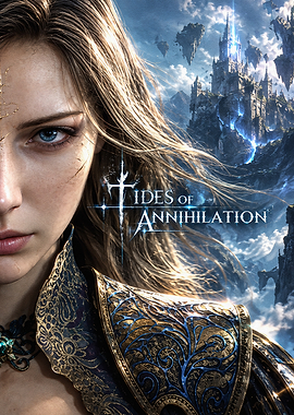 Tides of Annihilation Fantasy Poster