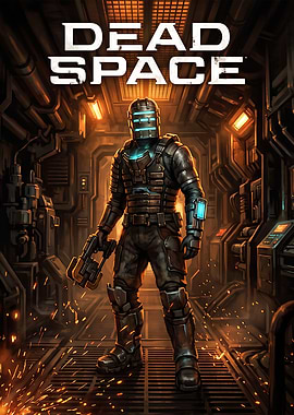 Dead Space Isaac Clarke Poster