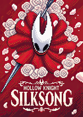 Hollow Knight Silksong Pixel Art