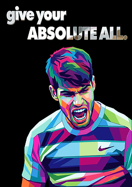 Carlos Alcaraz Pop Art Poster