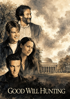 Good Will Hunting Movie Poster Art