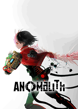 Anomalith Cybernetic Anime Character Poster