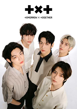 TXT Group Portrait Poster