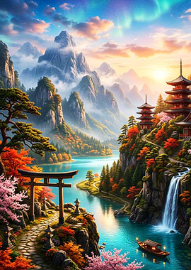 Sacred Peaks of Japan