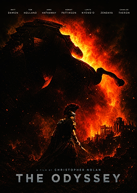 The Odyssey Christopher Nolan Movie Poster