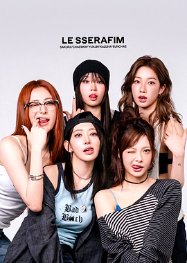 LE SSERAFIM Group Portrait