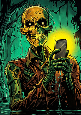 Zombie Scrolling on Smartphone