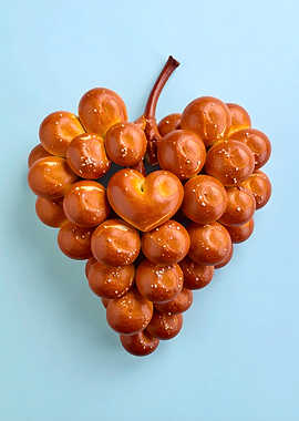 Nebula Heart Grape Pretzel