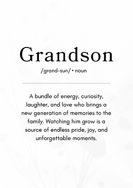 Grandson Definition