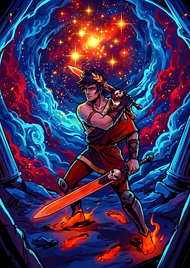 Zagreus from Hades Video Game