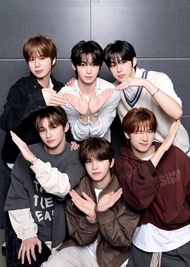 TWS K-pop Boy Group Group Portrait