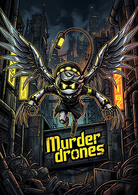 Murder Drones Character Poster