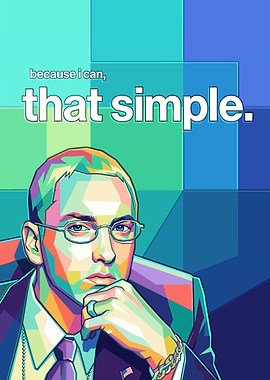 Eminem Pop Art Portrait