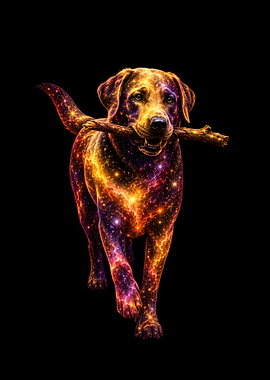 Cosmic Labrador Retriever
