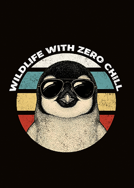 Cool Penguin Wildlife With Zero Chill