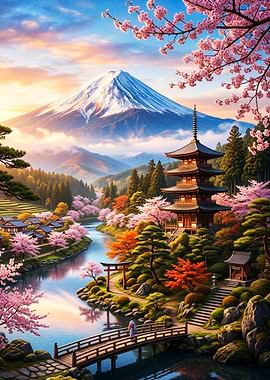 Sakura Valley Serenity
