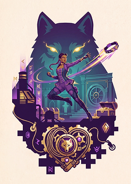 Loba Apex Legends Digital Illustration