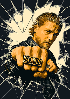 Jax Teller Sons of Anarchy Poster