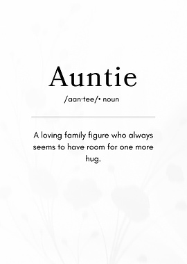 Auntie Definition