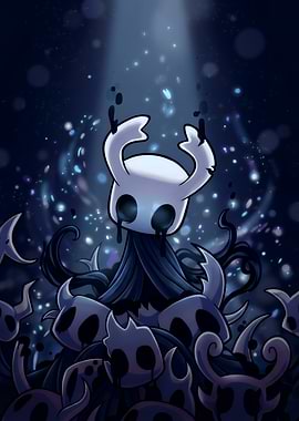 Hollow Knight Void Abyss Illustration