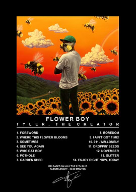 Tyler, The Creator Flower Boy Poster