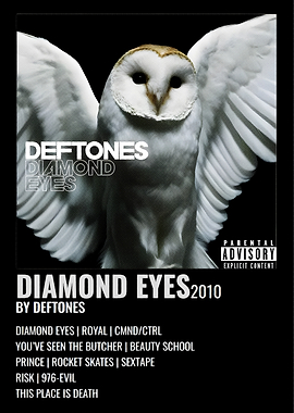 Deftones Diamond Eyes Album Poster