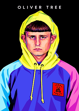 Oliver Tree Pop Art Portrait