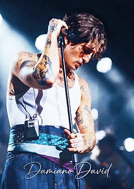 Damiano David Performing on Stage