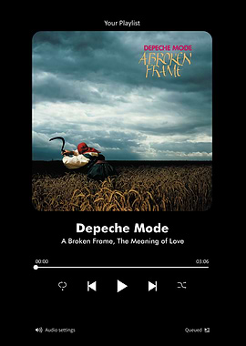 Depeche Mode A Broken Frame Player