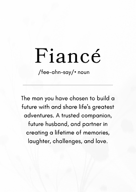 Fiancé Definition