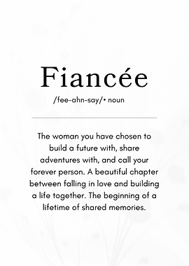 Fiancée Definition