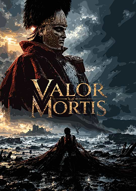 Valor Mortis Fantasy Warrior Poster