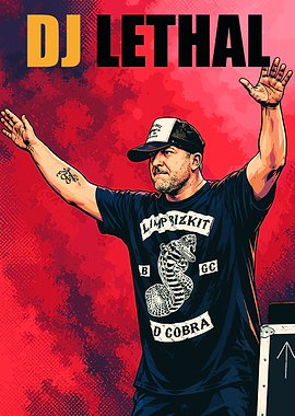 DJ Lethal Limp Bizkit Poster