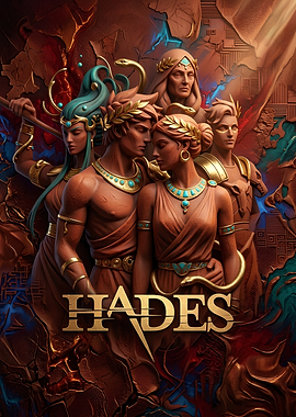 Hades Game Inspired Mythological Art