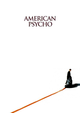 American Psycho Minimalist Movie Poster