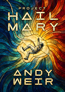 Project Hail Mary Book Cover Art