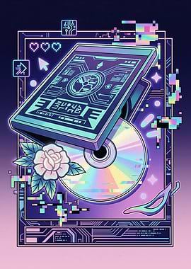 Cyberpunk Digital Media Art