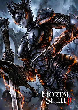 Mortal Shell II Dark Fantasy Warrior