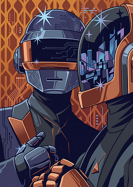 Daft Punk Electronic Music Duo
