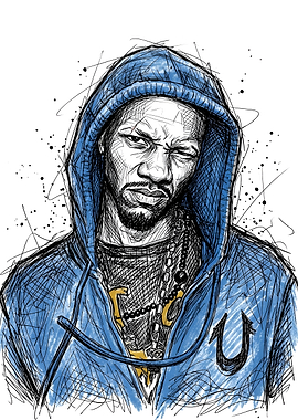 Giggs Sketch Portrait