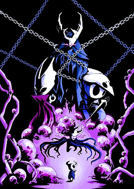Hollow Knight Confrontation Fan Art