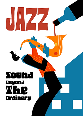 Jazz Sound Beyond The Ordinary Poster