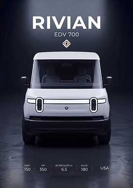 Rivian EDV 700 Electric Delivery Van