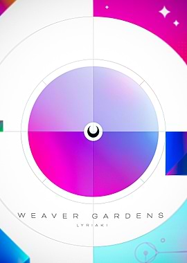 Weaver Gardens by Lyriaki Poster