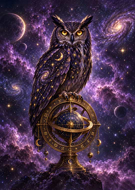 Owl Keeper of the Zodiac