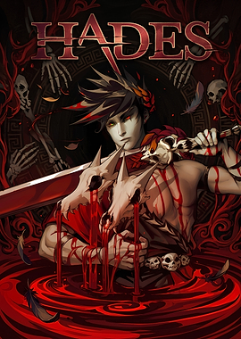 Hades Video Game Zagreus Poster