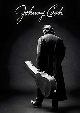 Johnny Cash with Guitar