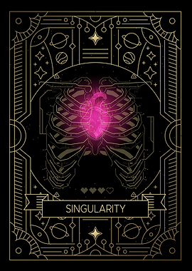 Cybernetic Heart Singularity Art